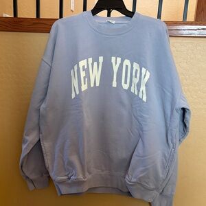 Brandy Melville 'New York' Sweatshirt with pockets